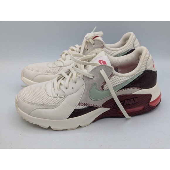 Nike Air Max Excee Sail Seafoam-Dark Beetroot CD5432 116 Womens Sz 7 - Picture 1 of 10